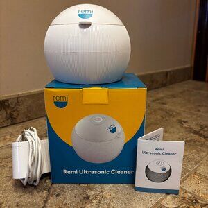 Remi Ultrasonic Cleaner for Retainers, Mouth/Night Guards, Dentures
